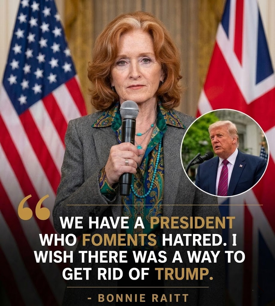 Bonnie Raitt has spoken out about the current political climate, calling it “exhausting and heartbreaking.”