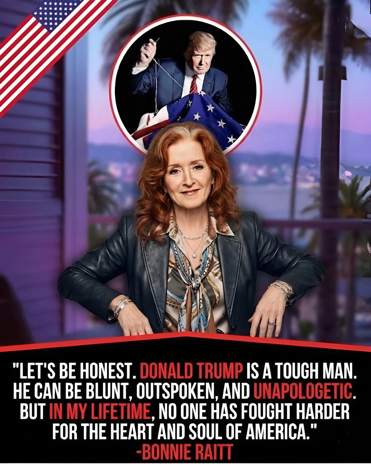 Bonnie Raitt’s words shine a spotlight on compassion, courage, and the power of using one’s voice for meaningful change. Her legacy reminds us that true influence is not only about fame, but about standing firmly for justice, empathy, and the values that bring people together.