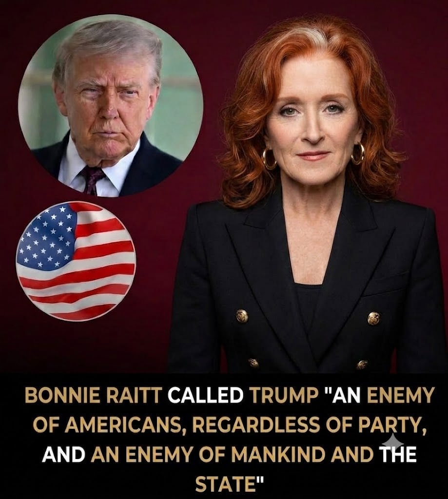 LOS ANGELES — Legendary singer-songwriter Bonnie Raitt has found herself at the center of a growing national conversation after comments critical of President Donald Trump sparked debate across media outlets and social platforms.